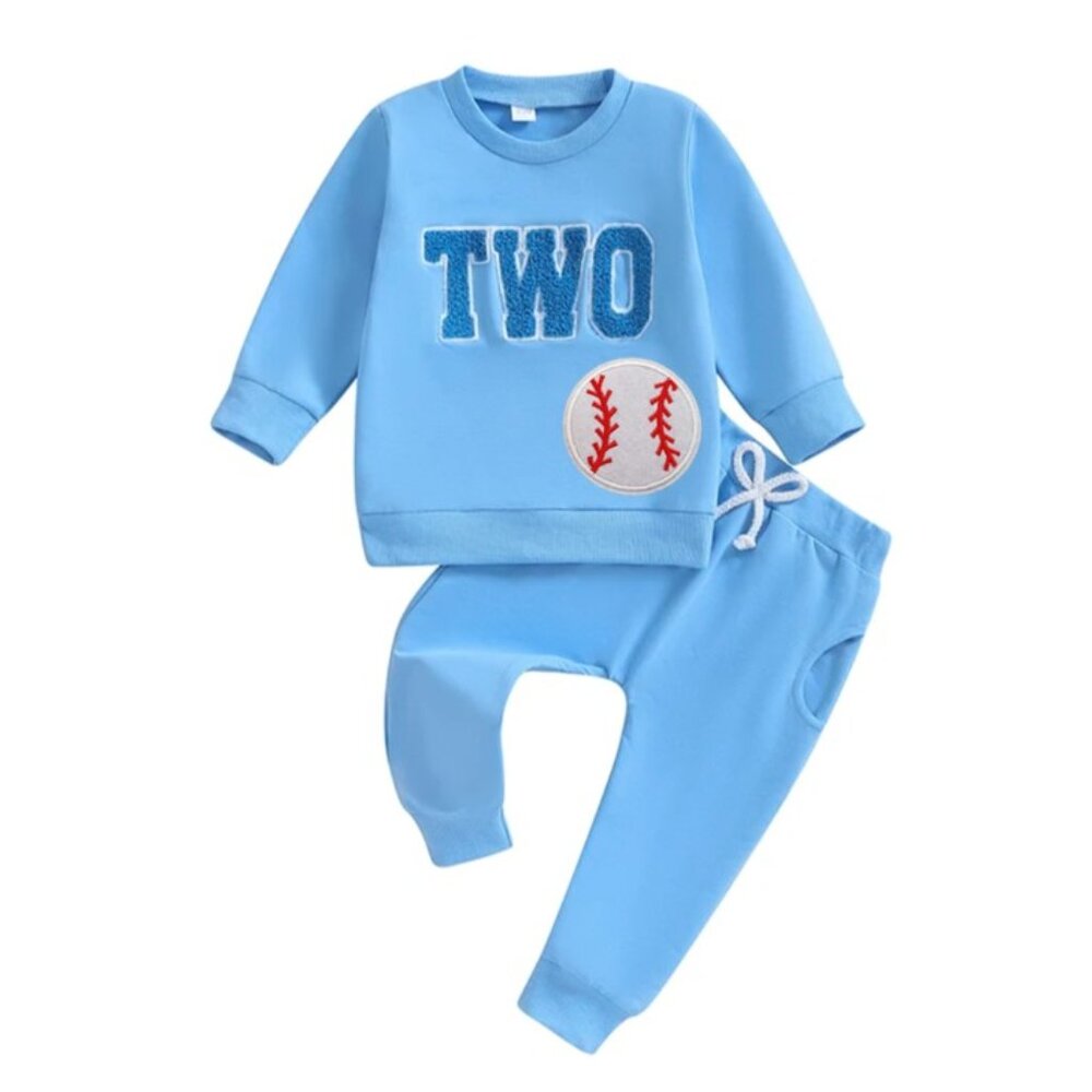 Baseball Sweater Baseball Second Birthday Baseball Outfit Clothes Leggings